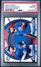 2025 Topps Dynamic Duos Seiya Suzuki/Shota Imanaga #DD7 PSA-10