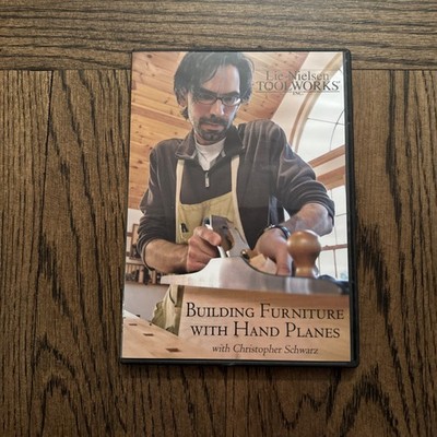 Building Furniture with Hand Planes by Christopher Schwarz DVD Woodwooking
