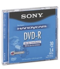 NEW Sony Handycam Mini DVD-R 30 Min 1.4GB Single Sided 6 Pack FREE SHIPPING 