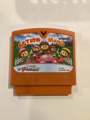 VTECH VSMILE VMOTION GAME CARTRIDGE -  ACTION MANIA