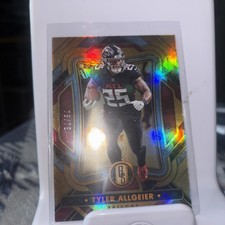 2022 Panini Gold Standard - Tyler Allgeier #128 Rookie #/75 Atlanta Falcons RC