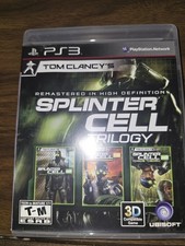 PS3 Splinter Cell Trilogy Adult Owned Mint Perfect Tom Clancy's Game