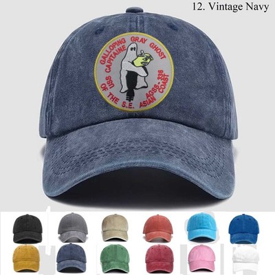 Customized Embroidered Hat Uss Capitaine Agss-336 Se Asian Coast, Trucker Hat