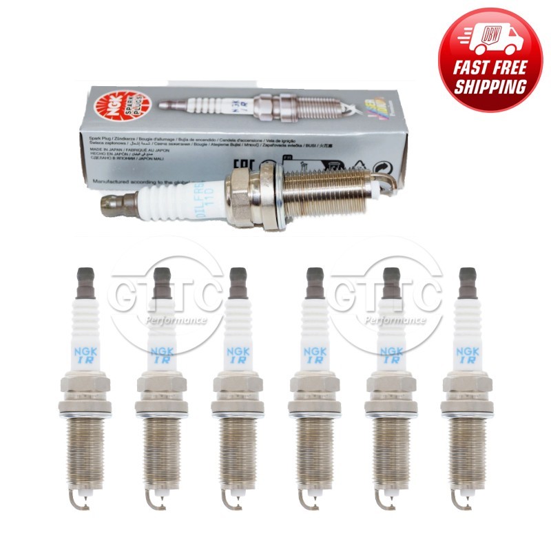 Genuine NGK Laser Iridium Spark Plug 6PCS for 2017-2019 Nissan Frontier 4.0L V6