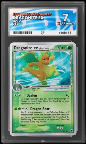 Dragonite ex δ Delta Species 91/101 ACE graded card