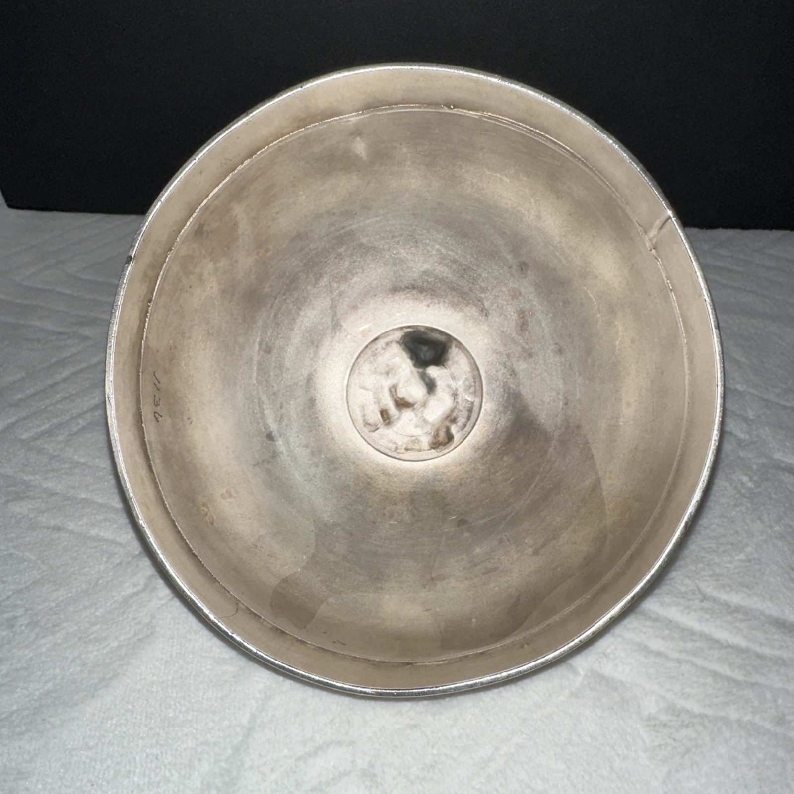 Antique Meriden Britannia Co Silver Plated Butter Dish 2314 Victorian Floral