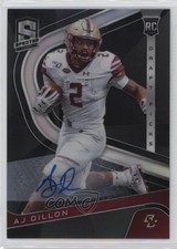 2020 Panini Chronicles Draft Picks Spectra Prizm Signatures AJ Dillon Auto 0c6