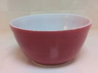 Vintage Pyrex Primary Red #402 Glass 1-1/2 Qt Nesting Mixing Bowl Made in USA