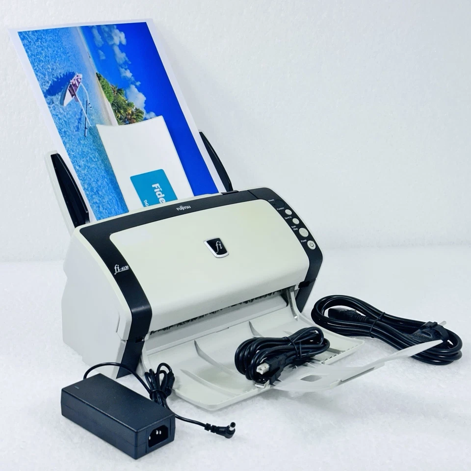Scanner Professionale Fujitsu fi-6130, USB ,Duplex automatic, colore, A4 - Imagen 1 de 4