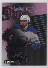 2023-24 Upper Deck Synergy Light Up The Night Rookies Pink /699 Lukas Rousek y0i