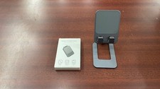 ALUMINUM FOLDABLE MOBILE PHONE STAND GRAY COLOR