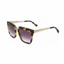 Kendall  Kylie Women's Karissa Square 54mm Sunglasses Tortoise Gold KKS5017-281