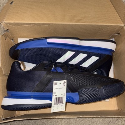 Adidas Men's Solematch Bounce Shoes Blue Sz 14 New