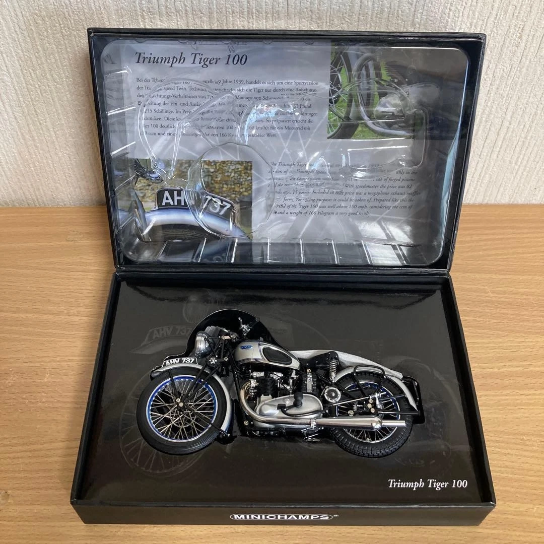 オートバイ・バイク 1/12 MINICHAMPS Triumph Tiger 100 1/12 オートバイ・バイク 1/12 MINICHAMPS Triumph Tiger 100 1/12