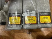 HO Scale Balast Fine Medium And Course Lot