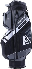 T-Lock Golf Cart Bag with 14 Way Organizer Divider Top, Premium Cart Bag with Ha