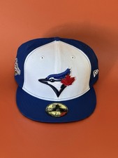 Toronto Blue Jays New Era 2025 World Series Patch 59FIFTY Fitted Hat  ✅✅