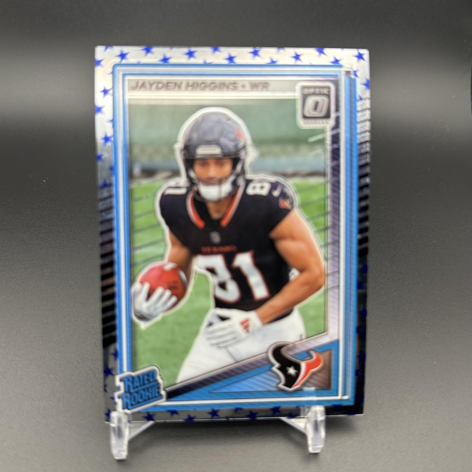 2025 Donruss Optic #225 Jayden Higgins Stars