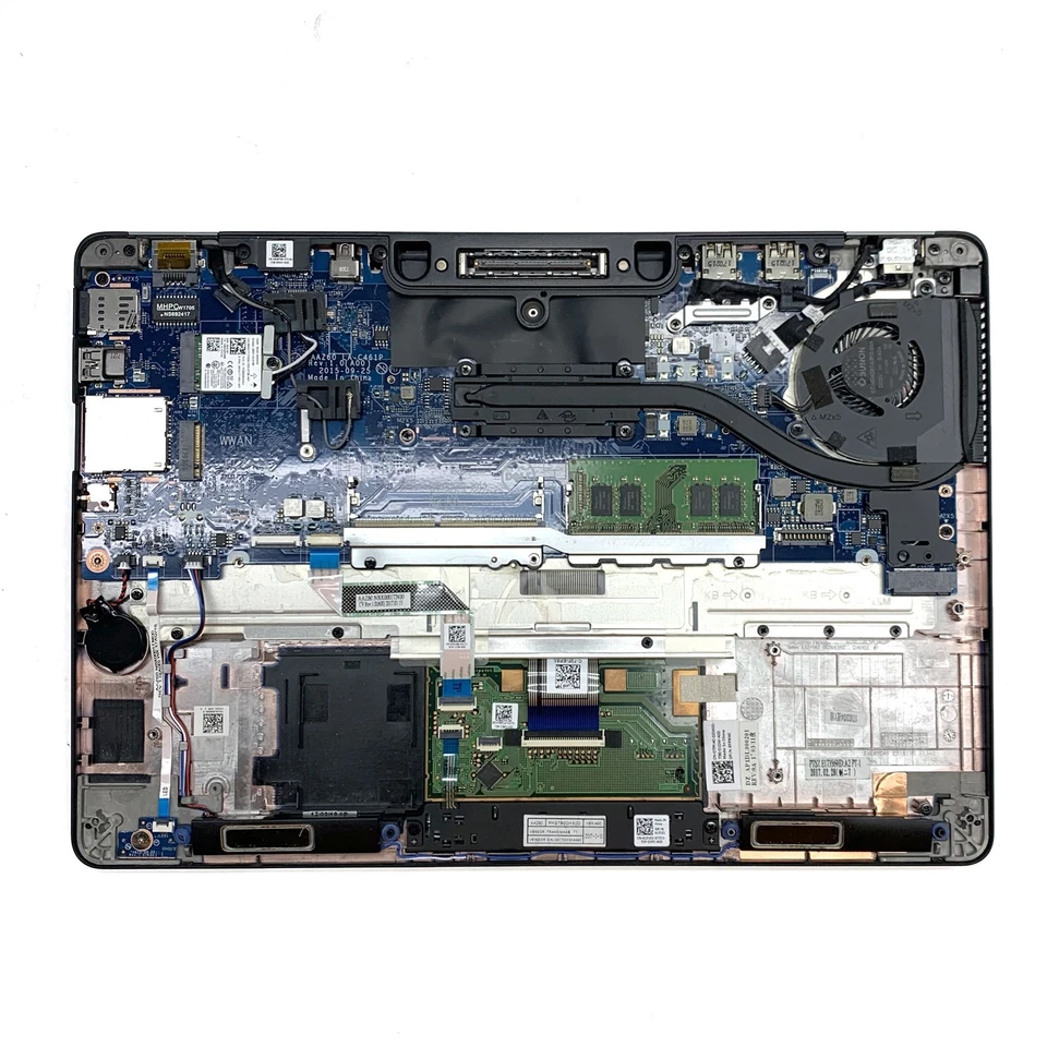 Dell Latitude E7470 14" FHD Intel i5-6300U 2.40 GHz 8GB No SSD/Batt BIOs Locked - Image 2 of 4