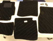 'RHD 96/9-00/10 Chaser MarkII GX/JZX100 Floor Mat "BLACK Wave Color Mats 5P