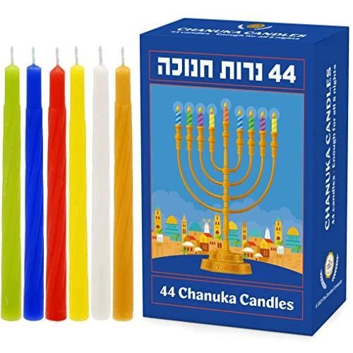 Hanukkah Candles Menorah Candles Chanukah Candles 44 for All 8
