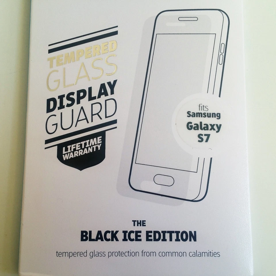 Gadget Guard Black Ice Edition Tempered Glass Screen Protector Samsung Galaxy S7 - Image 3 of 4