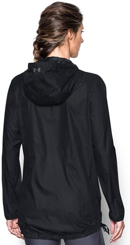 NEW Under Armour UA 1289418 Womens Do Anything Hooded Jacket Large GRAPHITE - 第 3/4 張圖片