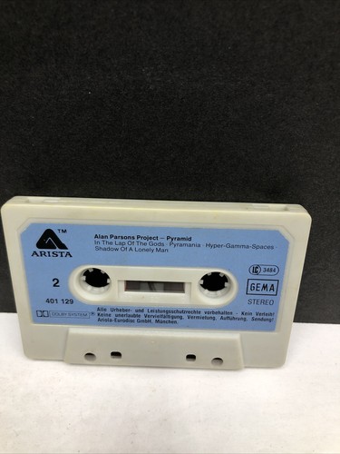 THE ALAN PARSONS PROJECT PYRAMID 1978 Vintage Used Cassette Rare German Import - Picture 5 of 5