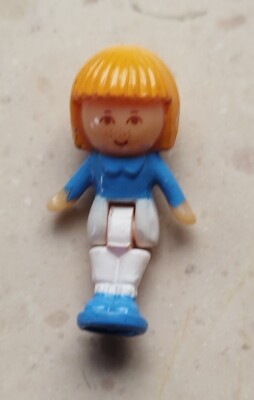 Polly Pocket Minifigur , Midge , aus Teeter-Totter Pals Playset , Vintage 1990