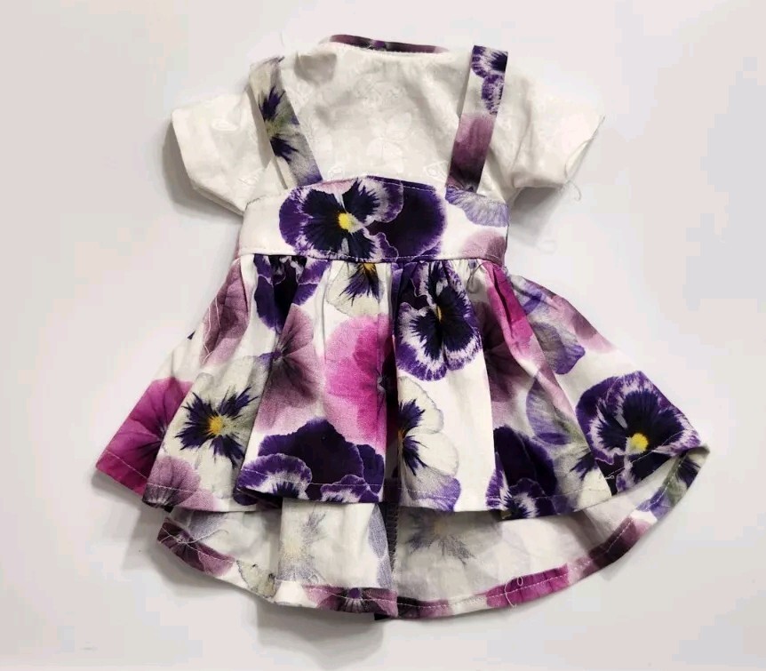 HANDMADE DOLL DRESS FOR 18 INCH DOLL FITS AMERICAN GIRL OUR GENERATION PURPLE