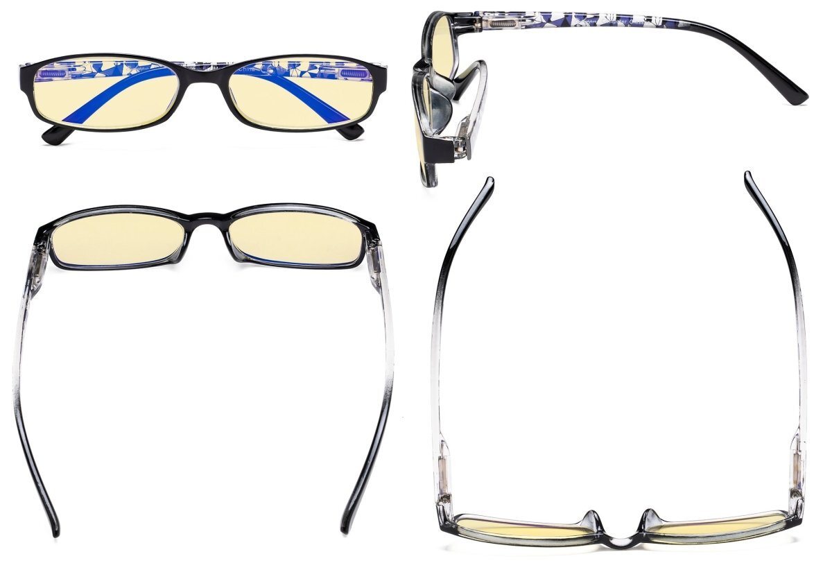 3 Pack Patterned Blue Light Blocking Reading Glas… - image 3