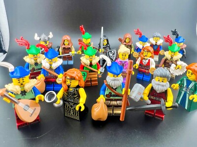 Lego Castle Peasant Minifigures Lot - YOU PICK | From Set 10332 Medieval Market