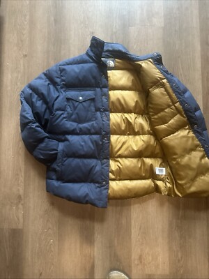 Vintage The North Face Nuptse 700 Style Puffer Jacket Navy Blue