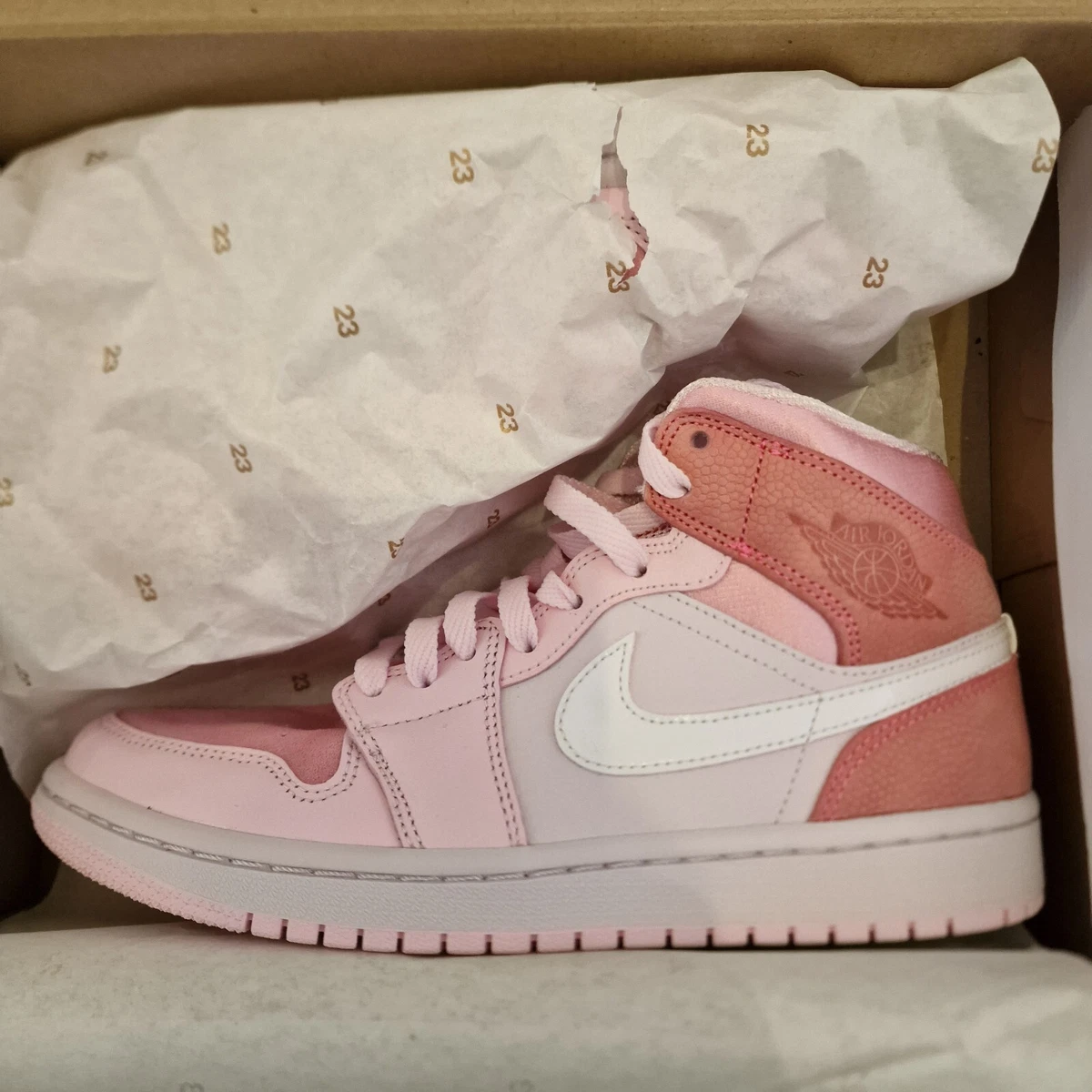 Jordan 1 2024 mid digital pink
