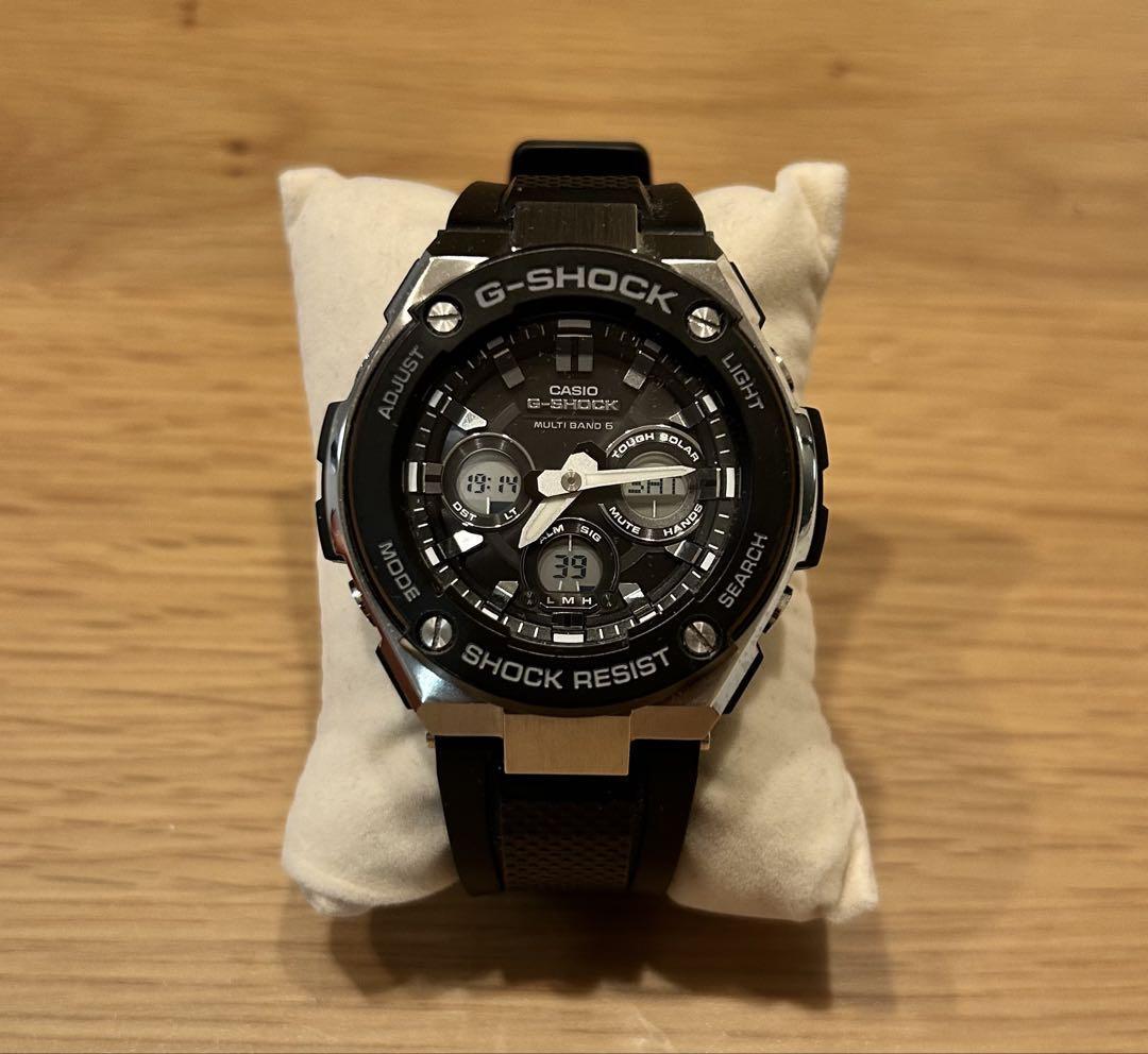 Casio G-SHOCK GST-W300-1AJF Multi Band Black Men's Watch Casio G-SHOCK GST-W300-1AJF Multi Band Black Men's Watch