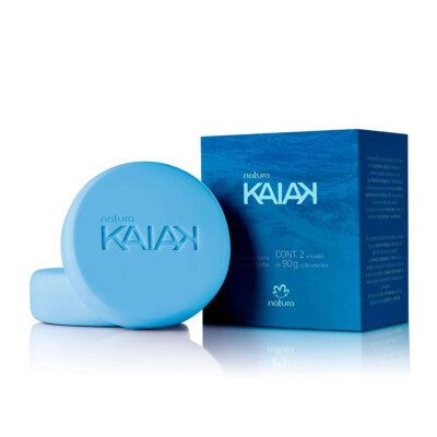 Natura - Kaiak - Classico - Kit de Sabonetes Corpo e Barba em Barra (2 x 90Gr)