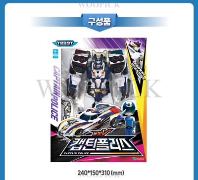 韓国トイ　トボットV トランスフォーマー　CAPTAIN POLICE Amazon.co.jp: Youngtoy TOBOT V キャプテンポリス ロボット