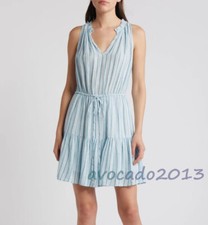 Brand New Rails Women Summer Cambria Stripe Sleeveless Albany Dress XS/S/M