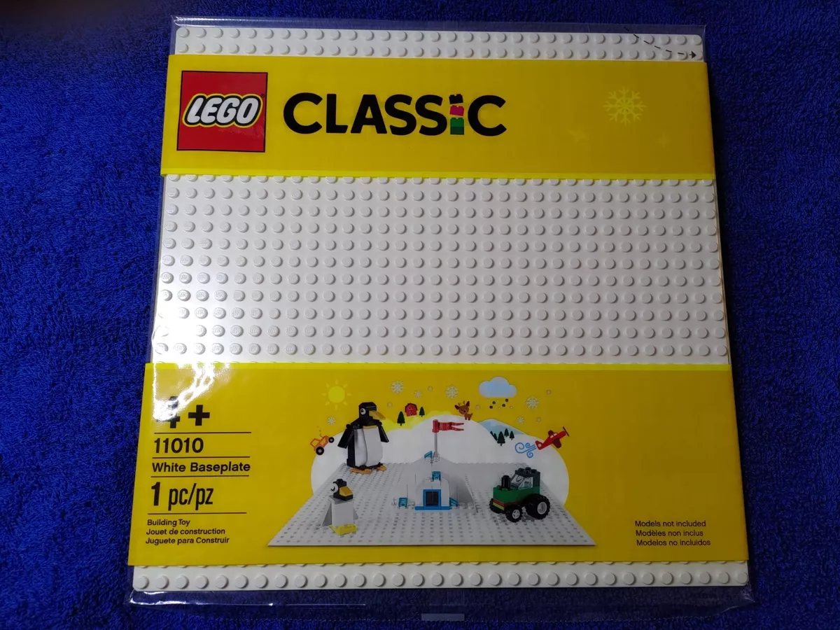 Lego classic white baseplate new arrivals