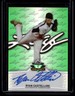 Ryan Castellani 2014 Leaf Valiant Green Prismatic Autograph Card  #BA-RC1