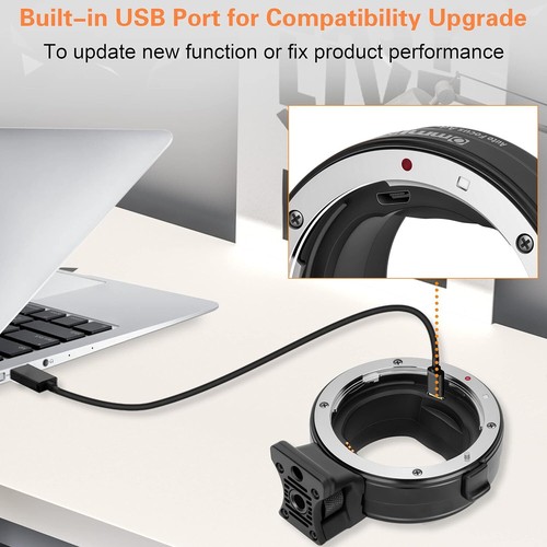 Commlite EF-L Auto Focus Lens Adapter Canon EF Lens to Leica Sigma Panasonic L - Picture 7 of 11