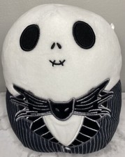 Squishmallows JACK SKELLINGTON Nightmare Before Christmas 8 Tall Kellytoy Plush