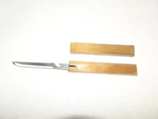 Warco Fish Filet Scaler Knife Vintage Stainless Steel Japan 10" Long