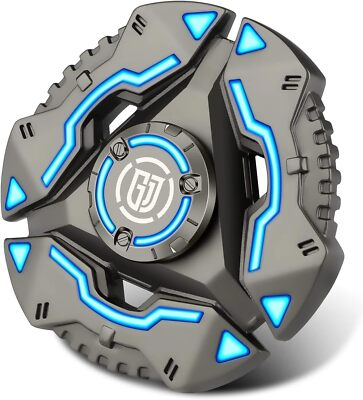 #ad EDC Fidget Spinner Luminous Durable High Speed Silent Bearing Metal stressrelief $21.99