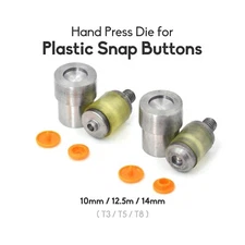 Hand Press Die for Snap Fastener Tools for Press Studs KAM Snaps Button T3 T5 T8