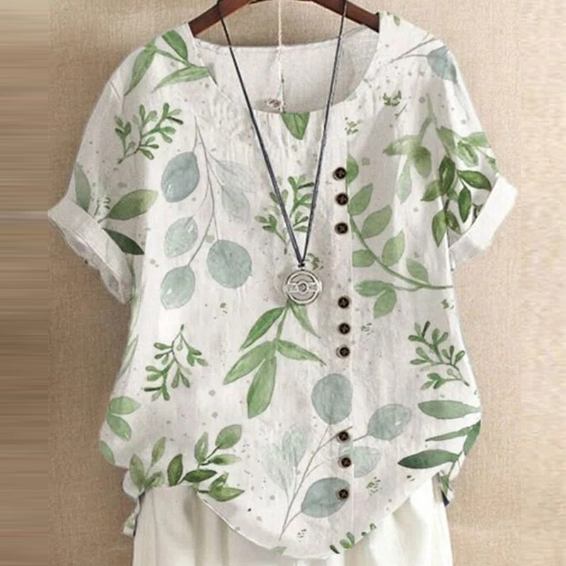 Ruimeme ルイメーム Simple linen blouse Lucy Heirloom Blouse - Indigo Cotton Dobby Organic - Emerson Fry