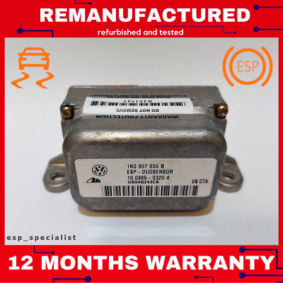 AUDI A3 (8P) ESP Yaw Rate Sensor 1K0907655B