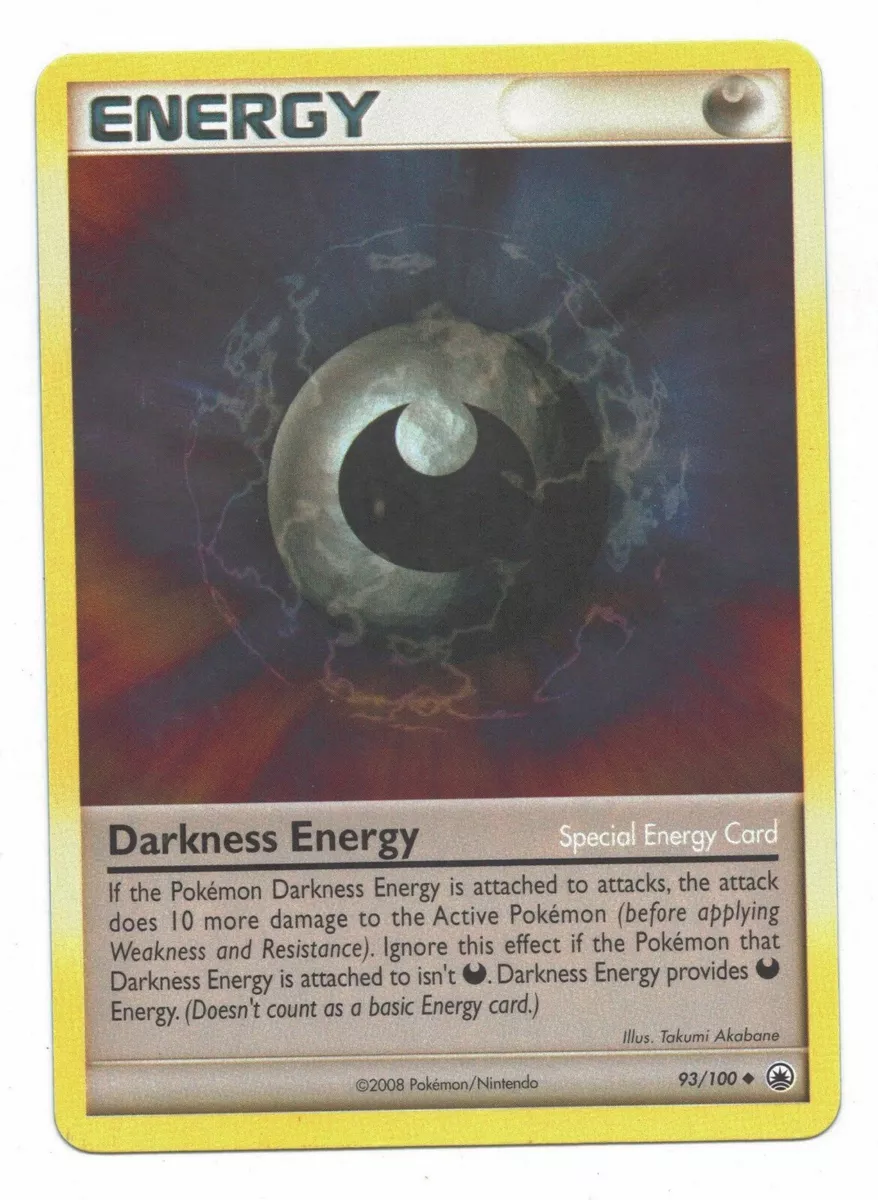 Pokemon TCG Card 2008 Majestic Dawn - Darkness Energy 93/100