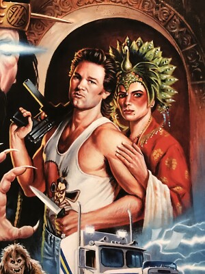 Big Trouble In Little China John Carpenter art Print Poster Mondo
