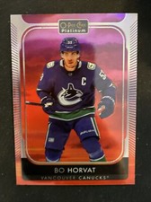 21-22 UD O-Pee-Chee Platinum Hockey Sunset 167 Bo Horvat